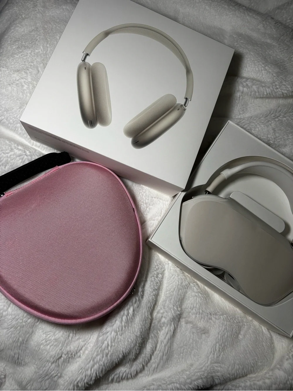 Apple AirPods Max 2 Over-Ear Headphones - Space Gray and White